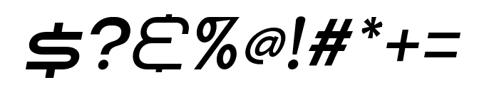 SHARY italic SemiBold Font OTHER CHARS
