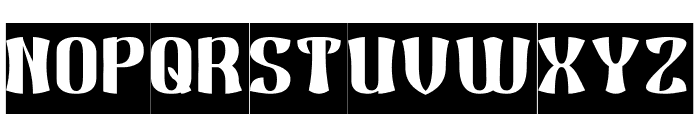 SHINE BRIGHTLY-Inverse Font UPPERCASE