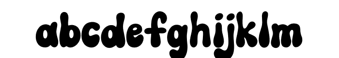 SHINE GROOVY Font LOWERCASE