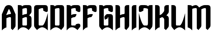 SHINOBI Bold Font UPPERCASE