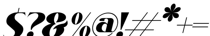 SHOMETHING Italic Font OTHER CHARS