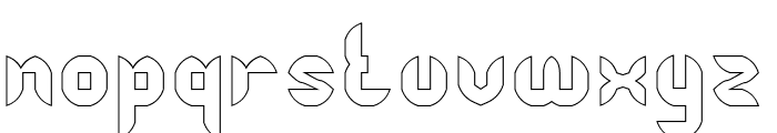 SHRIMP-Hollow Font LOWERCASE