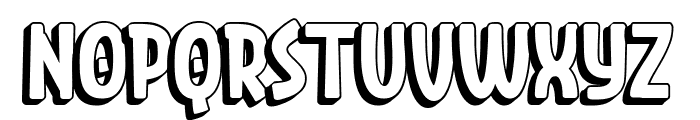 SIGN RON Shadow Font UPPERCASE
