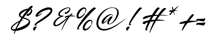 SIGNATIA-Bold Font OTHER CHARS