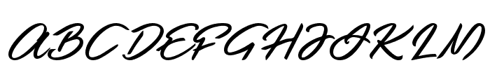 SIGNATIA-Bold Font UPPERCASE