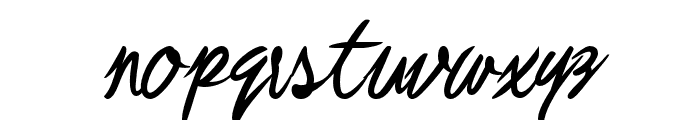 SIGNATIA-Bold Font LOWERCASE