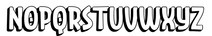 SIGNRON-Shadow Font UPPERCASE