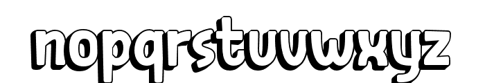 SIGNRON-Shadow Font LOWERCASE