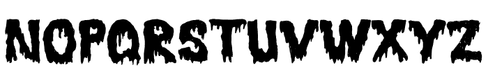 SILENT HAUNTED Font UPPERCASE