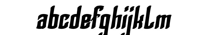 SILVER KNIGHT Bold Font LOWERCASE
