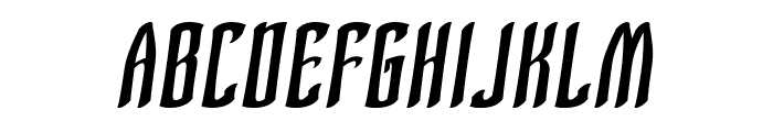 SILVER KNIGHT Font UPPERCASE