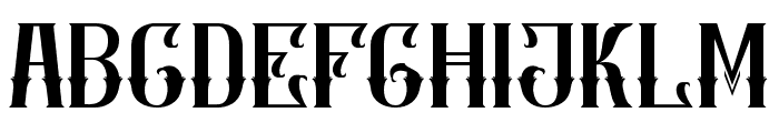 SIMPHONI Regular Font LOWERCASE