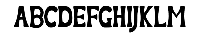SINEKO-Regular Font UPPERCASE