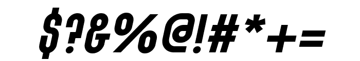 SK Barbicane Bold Italic Font OTHER CHARS