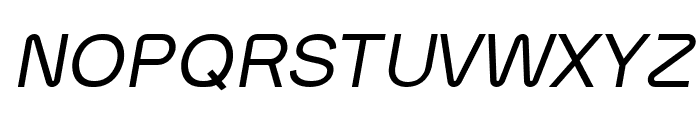 SK Curiosity Italic Font UPPERCASE