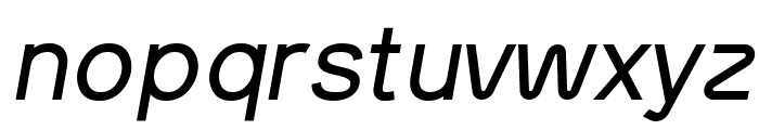 SK Curiosity Italic Font LOWERCASE