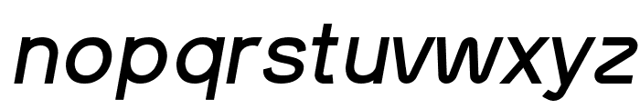 SK Curiosity Medium Italic Font LOWERCASE