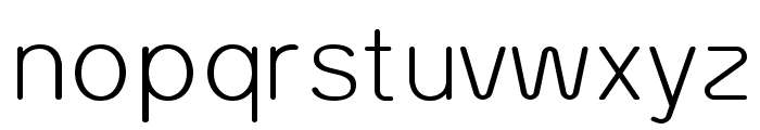 SK Curiosity Rounded ExtLt Font LOWERCASE