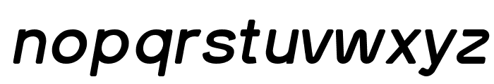 SK Curiosity Rounded SemBd Ita Font LOWERCASE