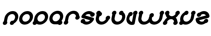 SKATEBOARD Bold Italic Font LOWERCASE