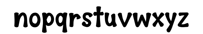 SKULL  ROCK Font LOWERCASE