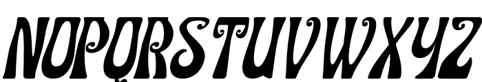 SKYPIAN Italic Font UPPERCASE