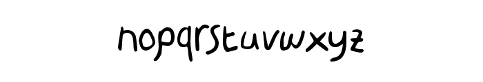 SL Kilaumata Regular Font LOWERCASE