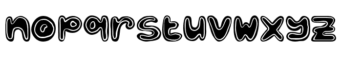 SL Lucky Pop! Regular Font LOWERCASE