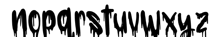 SLAYER Font LOWERCASE