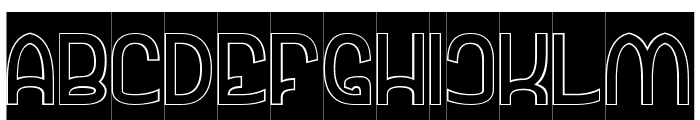 SLEEP TIGHT-Hollow-Inverse Font UPPERCASE