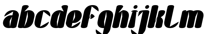 SLICE OF LIFE Italic Font LOWERCASE