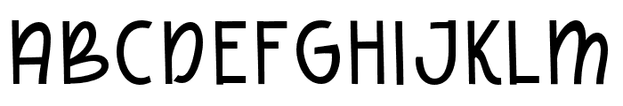 SLIM GLOSSARY Regular Font LOWERCASE