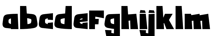 SMOOREHOUSE-Regular Font LOWERCASE