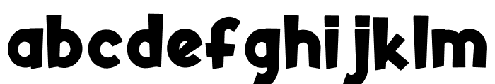 SNACKID Font LOWERCASE