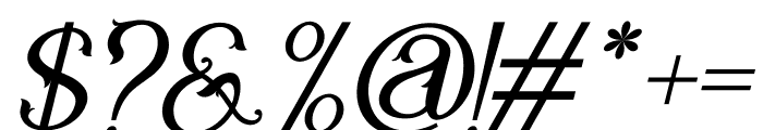 SNAPFINGER Italic Font OTHER CHARS