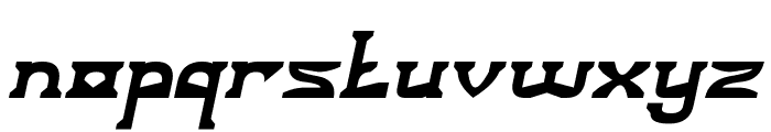 SNIPER Italic Font LOWERCASE
