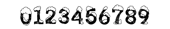 SNOW STORM Font OTHER CHARS