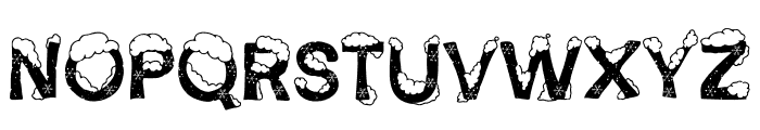 SNOW STORM Font UPPERCASE