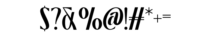 SOALINA Font OTHER CHARS