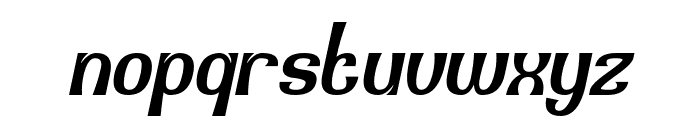 SOUL POWER Italic Font LOWERCASE