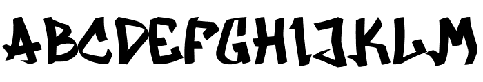 SOUTH-CREW Font UPPERCASE