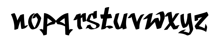 SOUTH-CREW Font LOWERCASE