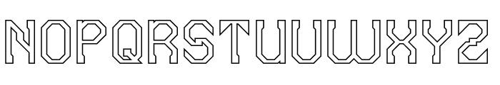 SPACE EXPLORATION-Hollow Font UPPERCASE