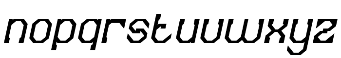 SPACE EXPLORATION Italic Font LOWERCASE