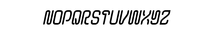 SPACE MATRIX Italic Font UPPERCASE