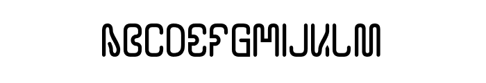 SPACE MATRIX Font UPPERCASE