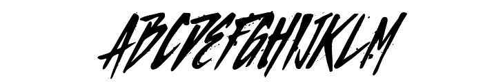 SPACETHINK-ItalicAlt Font UPPERCASE