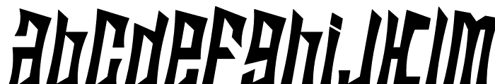 SPARCKED OPETZA Font LOWERCASE