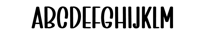 SPECIAL DECEMBER Font LOWERCASE