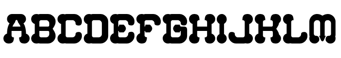 SPHERICAL DRONE Bold Font UPPERCASE